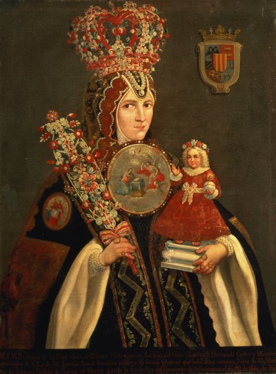 Sister Juana, Granddaughter of D. de Cortes, Founder of the Convent of St. Jerome, c.1661 by Unbekannt Unbekannt